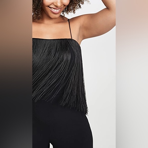 Club Monaco NWT Fringe Dressy Jumpsuit Size 0 XS - Picture 4 of 10